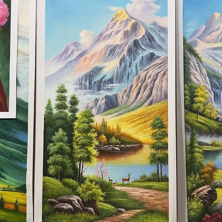 油画80*160手绘油画