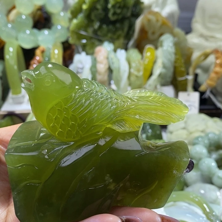 岫玉未镶嵌岫玉摆件