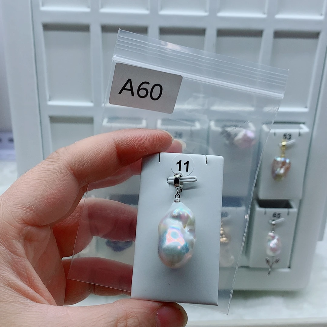 吊坠(不含链)合金淡水珍珠