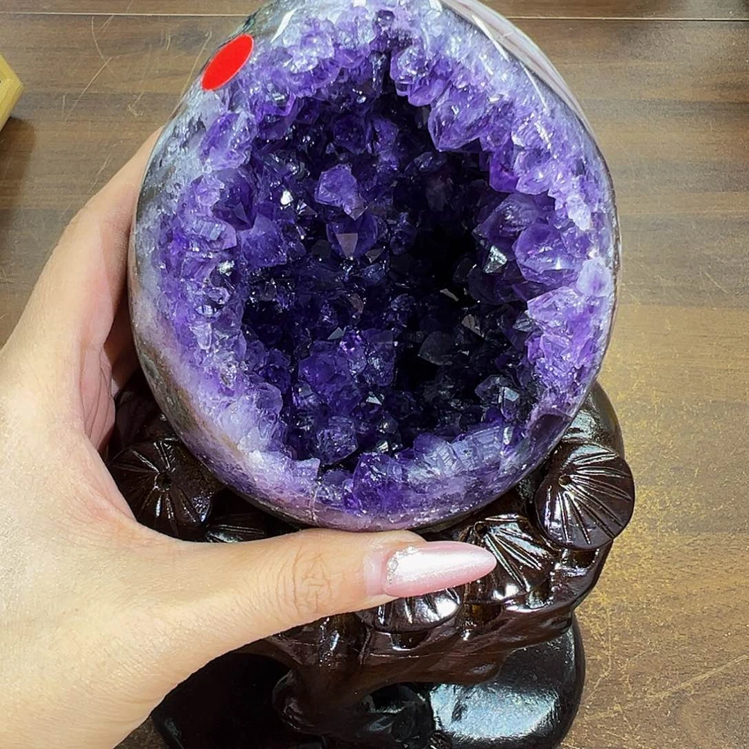 紫晶摆件未镶嵌晶体