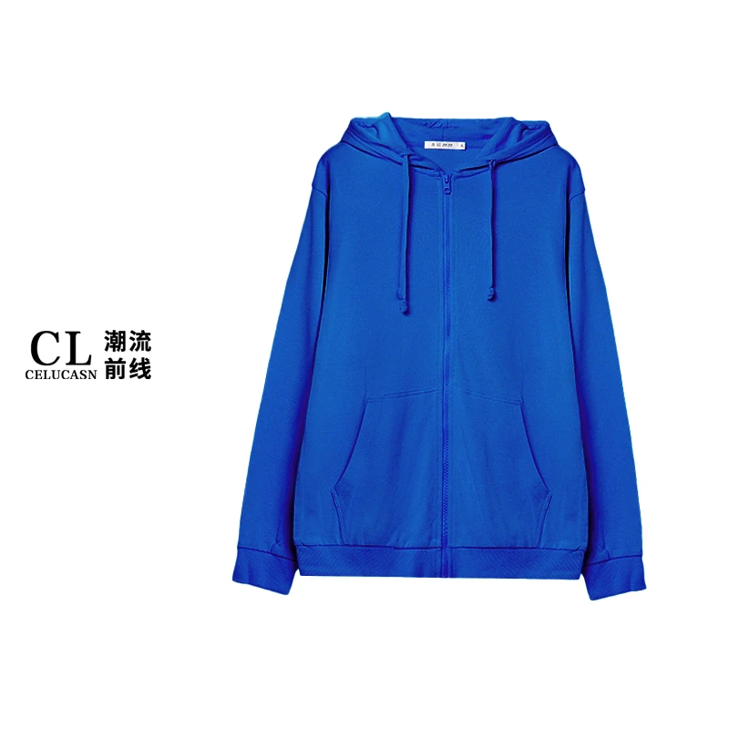 J5BAZ0535#美式复古时尚卫衣女长袖外套春季宽松慵懒上衣