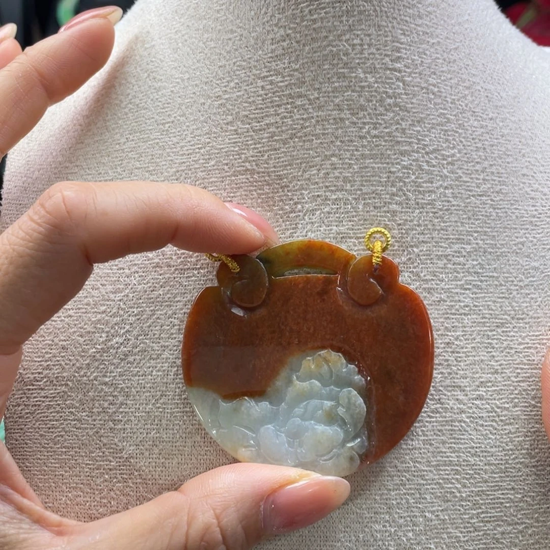 翡翠未镶嵌颈饰代编织