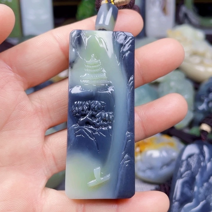 和田玉挂件未镶嵌