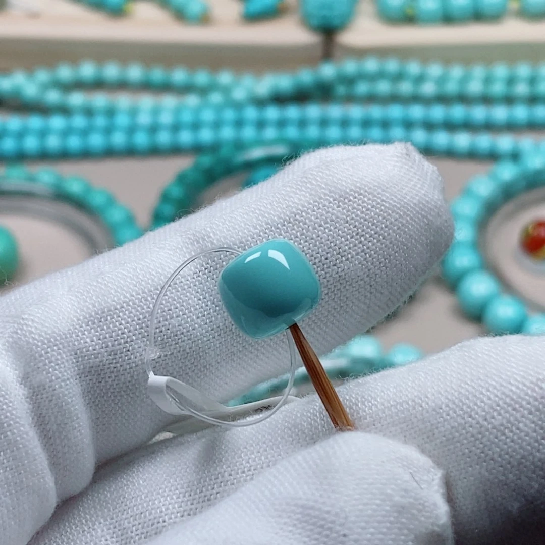 绿松石珠宝奇石未镶嵌