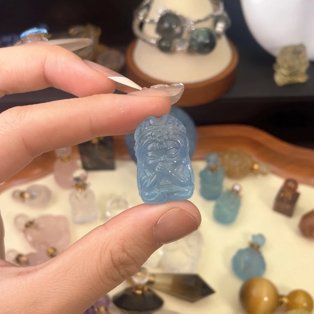 未镶嵌颈饰水晶石*儿天然水晶吊坠301