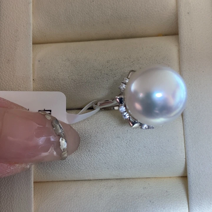 未镶嵌戒指海水珍珠