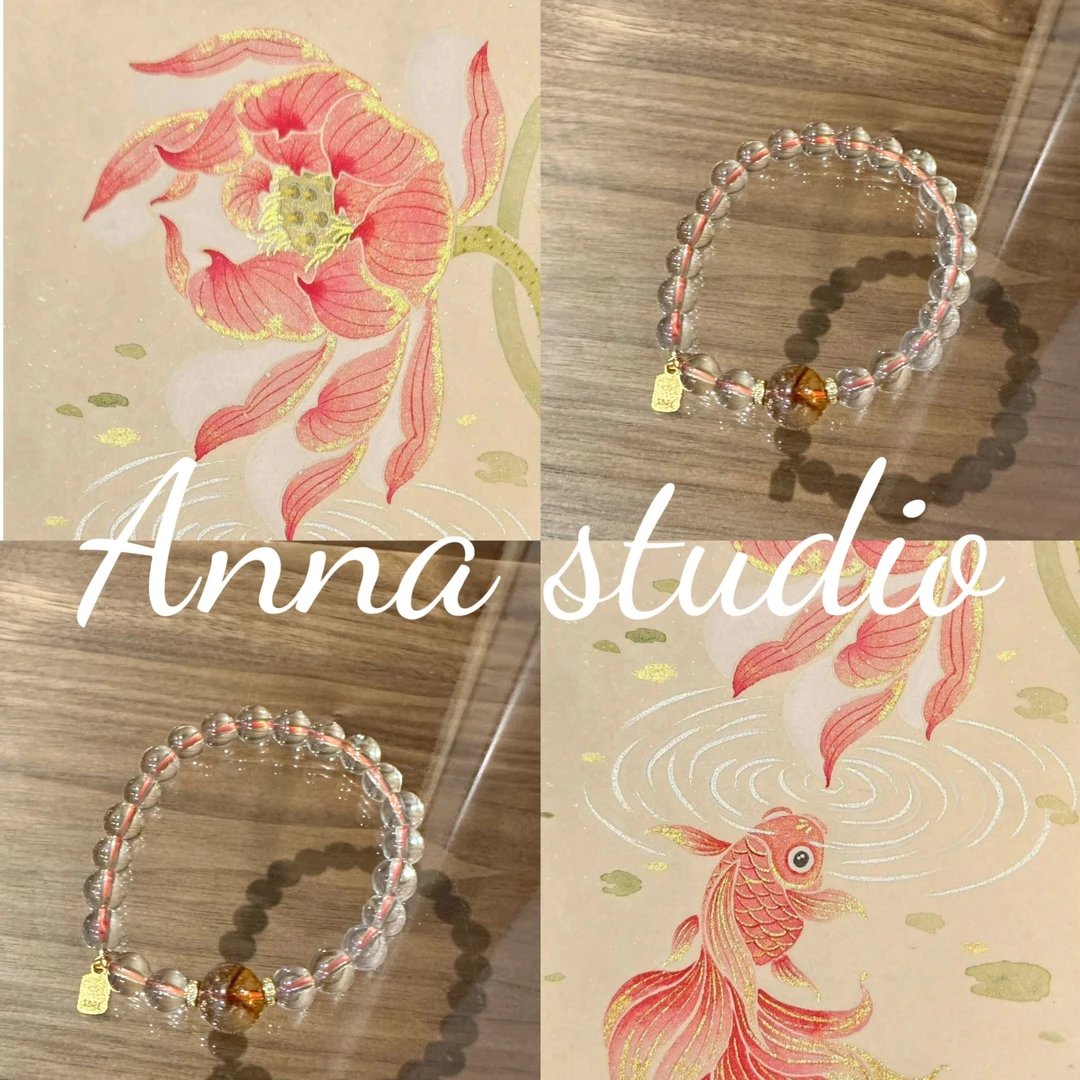 非金属仿水晶手链 anan黄黄带黄塔塔拉姆（手链）SSslhs250325001