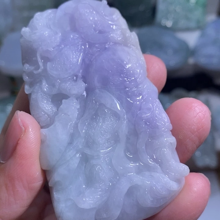 【闪购商品】颈饰未镶嵌翡翠关公