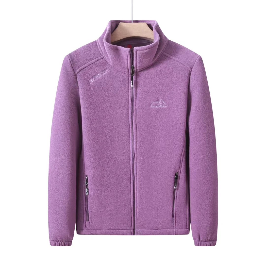 外套纯色春秋款长袖衣初春女装冲锋衣内胆细清冷系禅意衣服女加绒