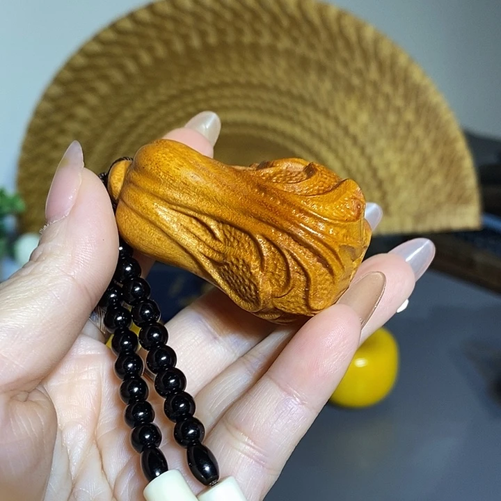 非洲紫檀（红花梨）非洲小叶紫檀手把件