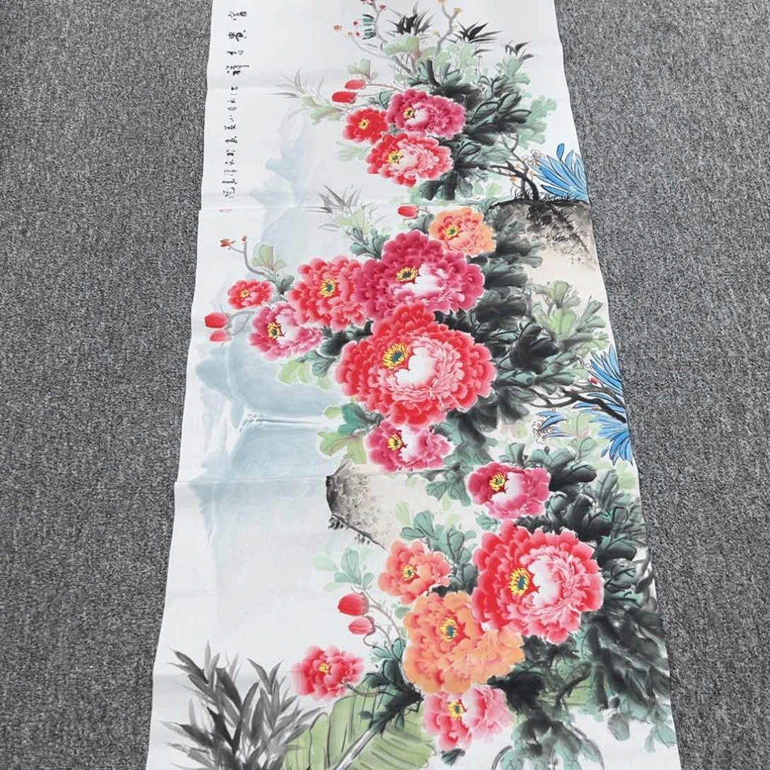 国画纯手绘字画宣纸
