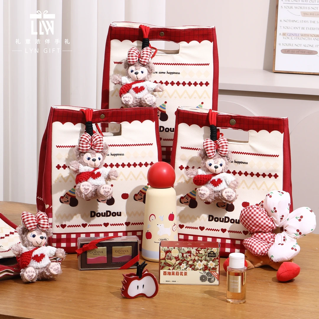 伴娘伴手礼实用小众高级伴郎手提袋礼盒礼袋送闺蜜礼物