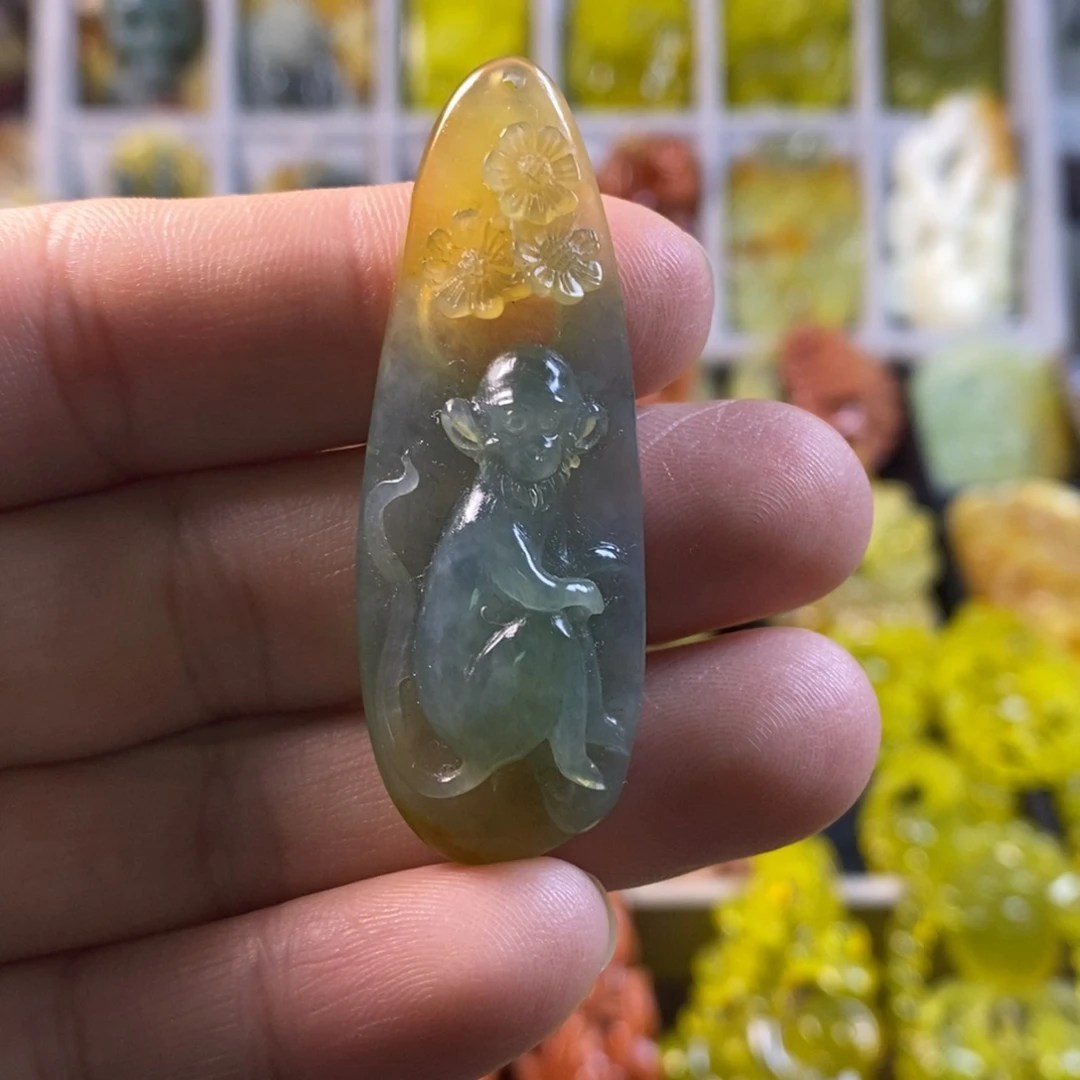 合金蛇纹石玉颈饰