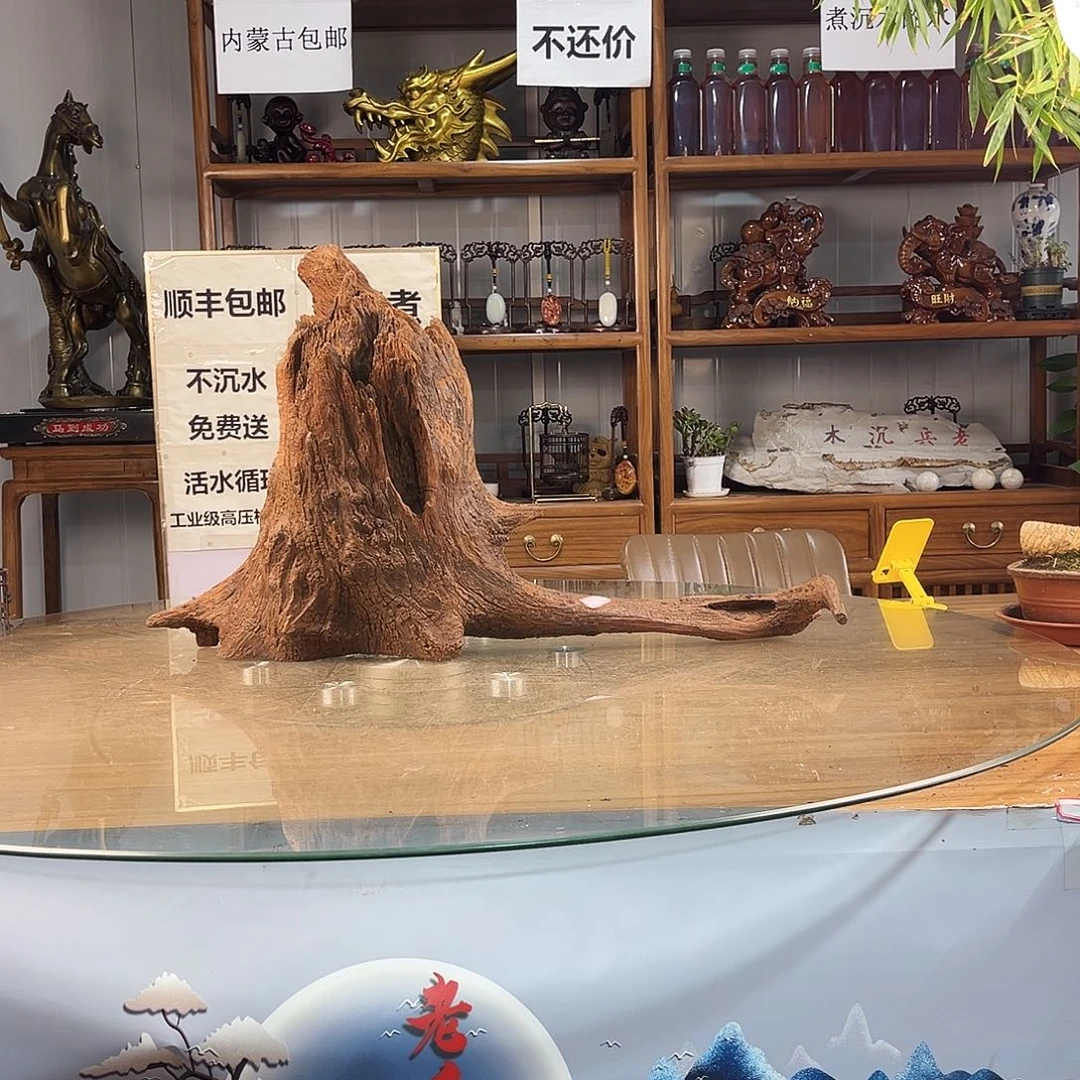 6***6紫柚木秒沉水，一木成景