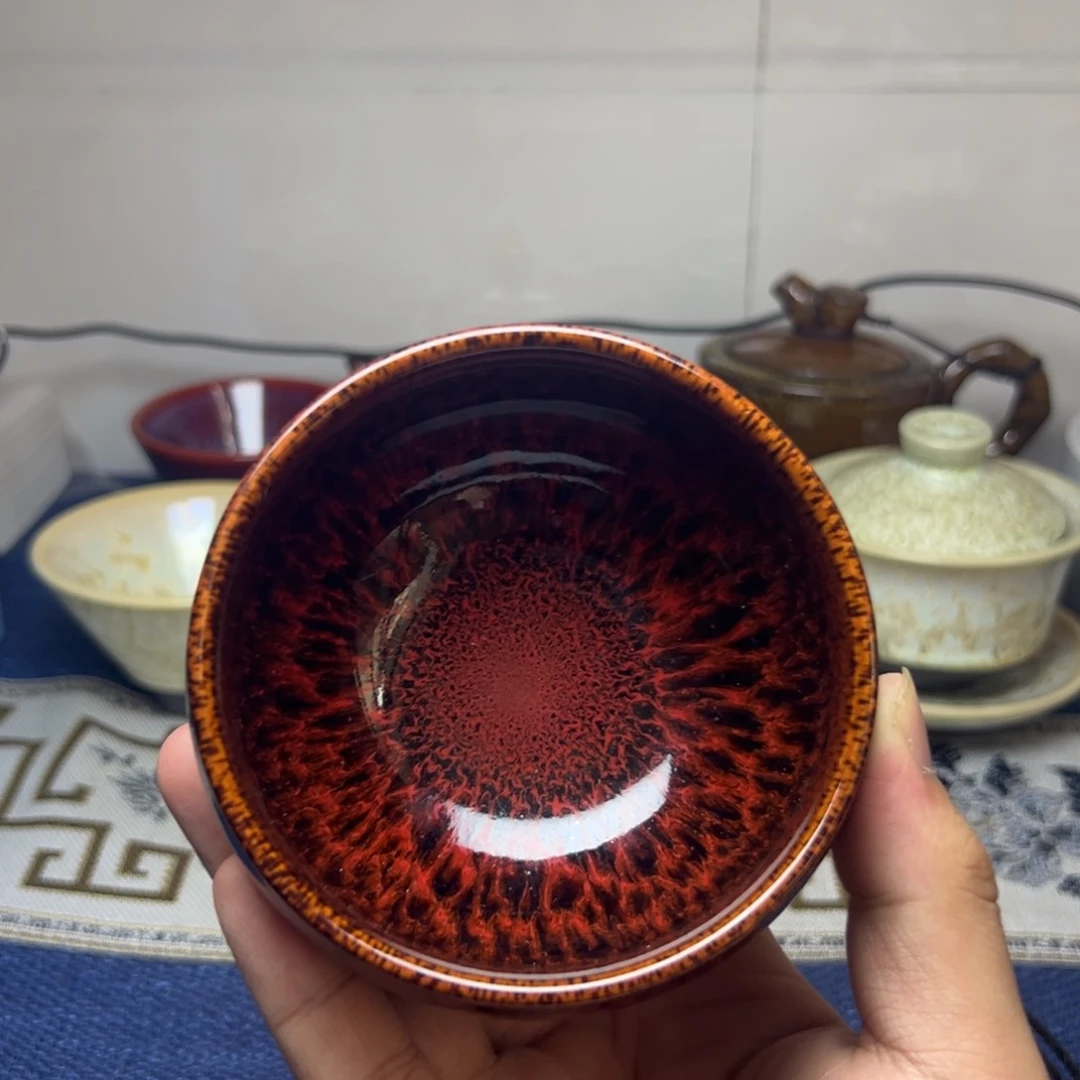 建阳建盏喝茶主人杯