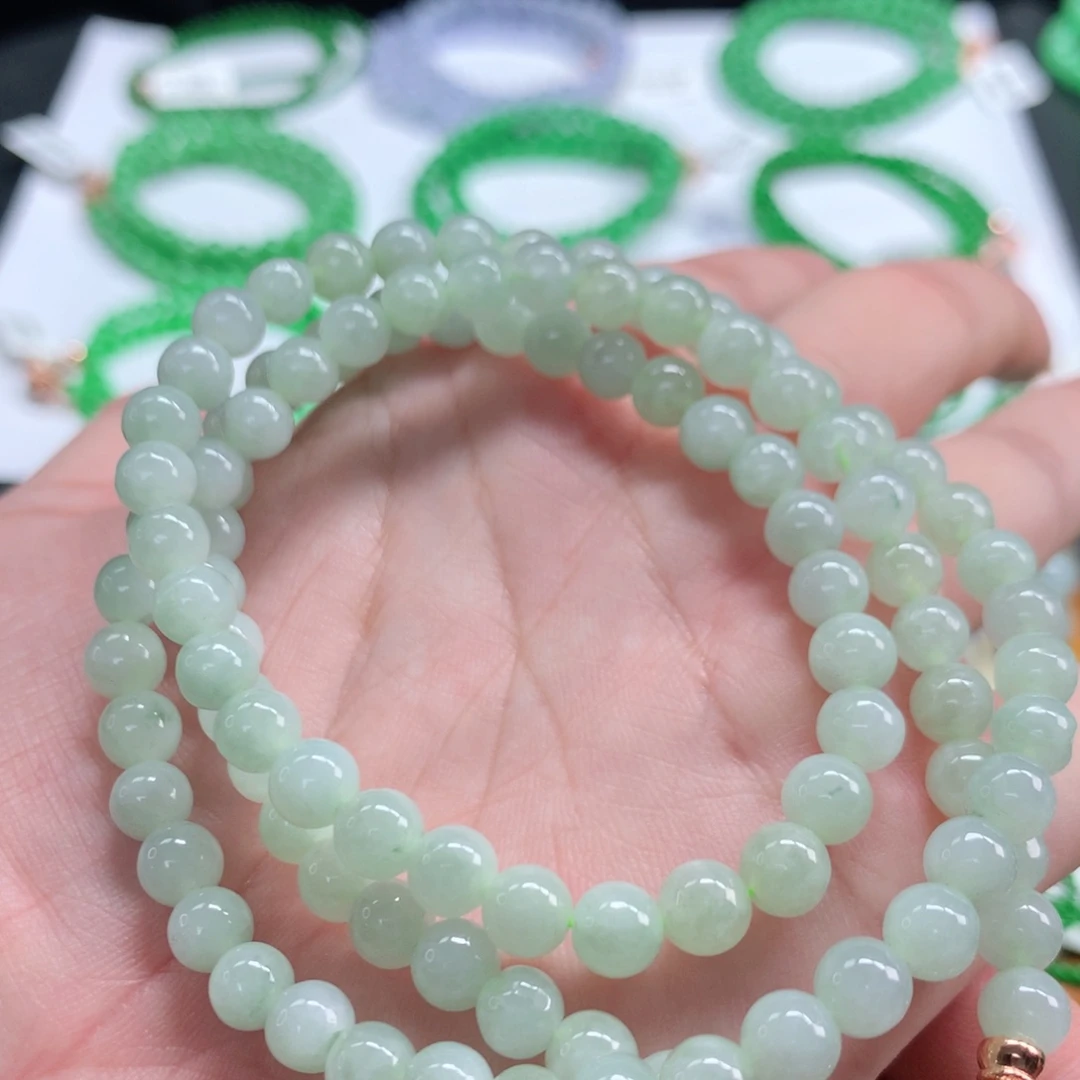 翡翠未镶嵌手链翡翠