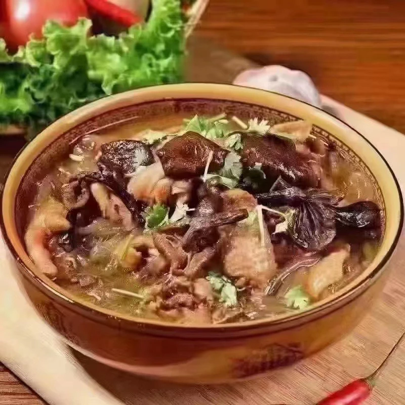 长白特产 自然晾晒榛蘑