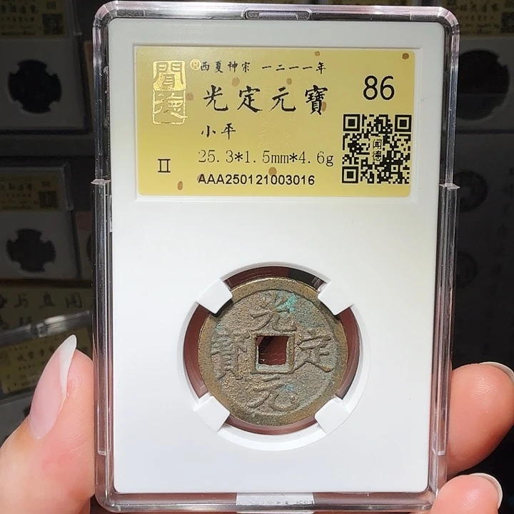 铜瀚海文物A光定元宝3016