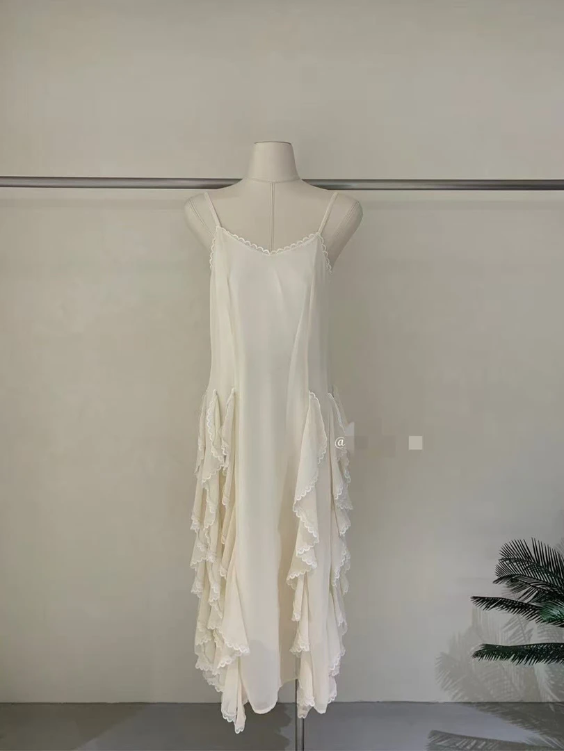 【个性吊带裙】欧尼家新款春季个性吊带裙