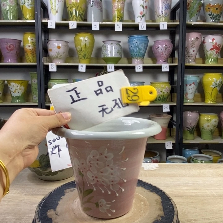 景德镇高温陶瓷花盆