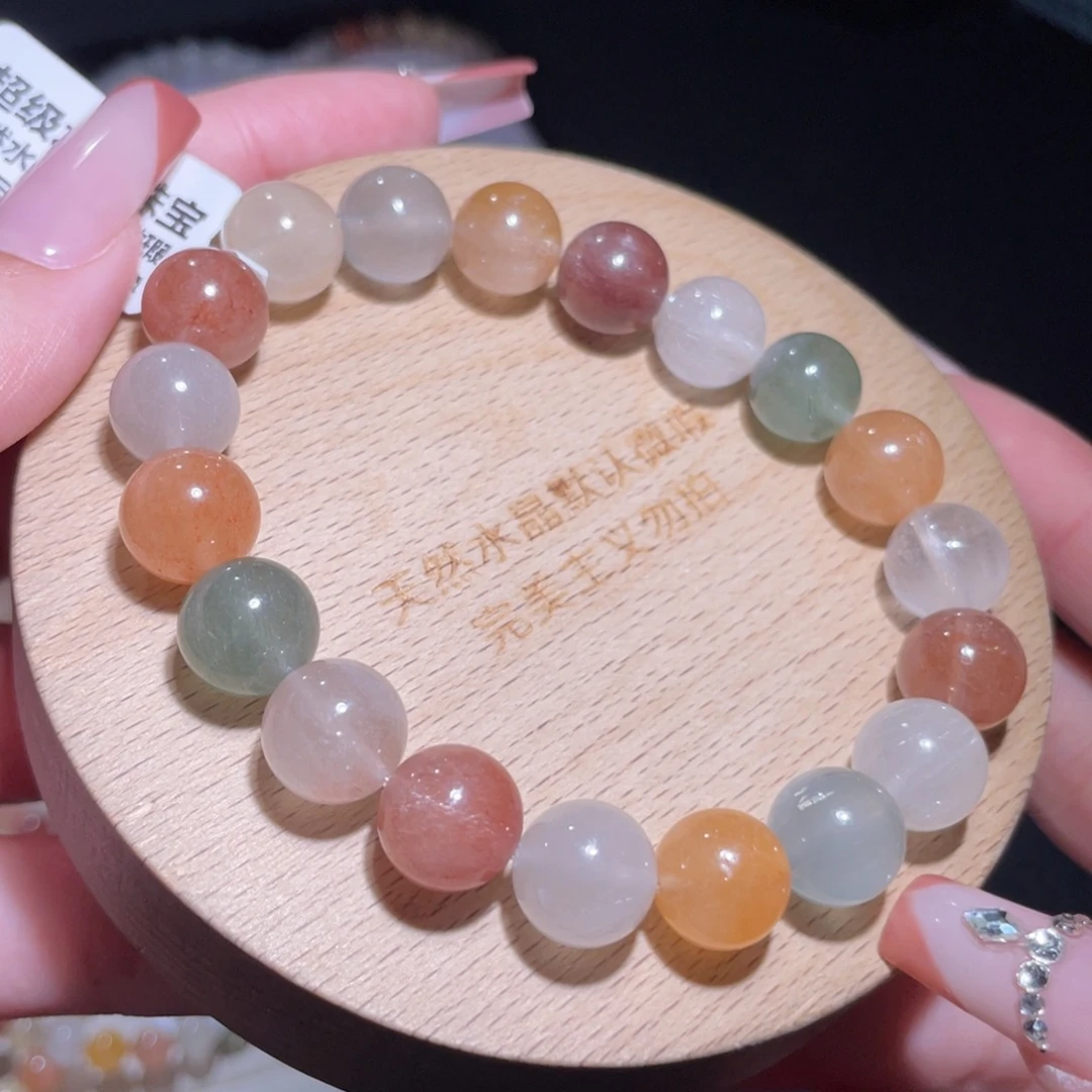 未镶嵌手链水晶204号多样性发一Q 10mm+