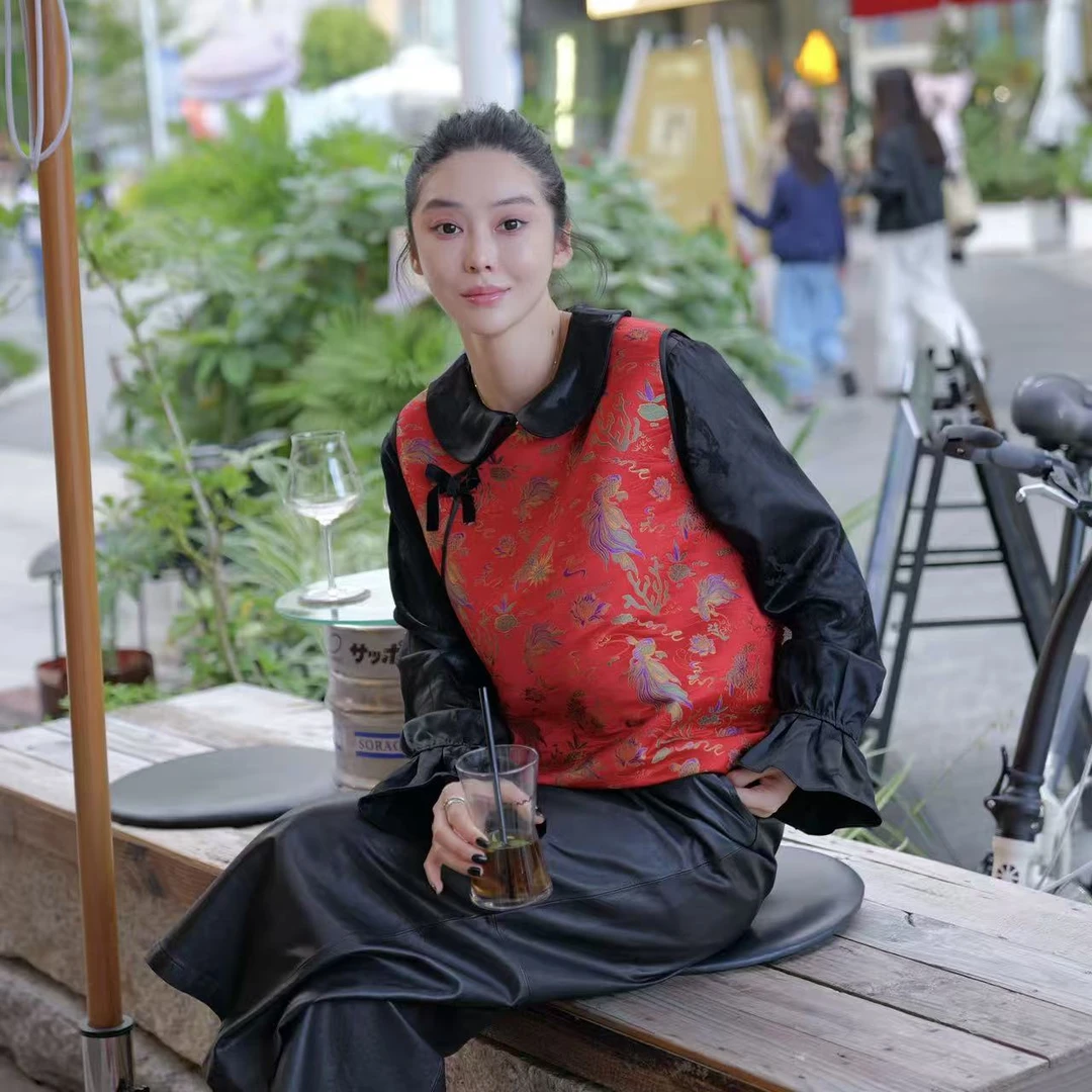 【锦鲤】新中裳-深圳原创高定设计师款香味马甲马夹