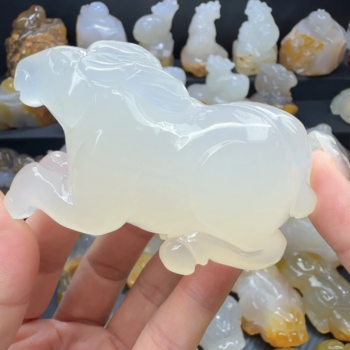玛瑙/玉髓未镶嵌摆件