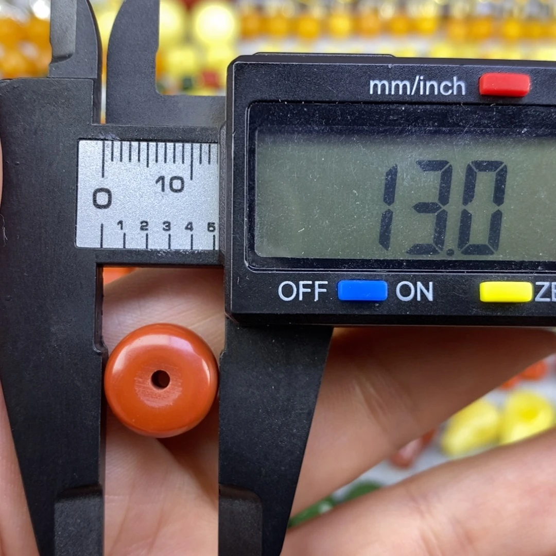 南红玛瑙未镶嵌单珠13mm