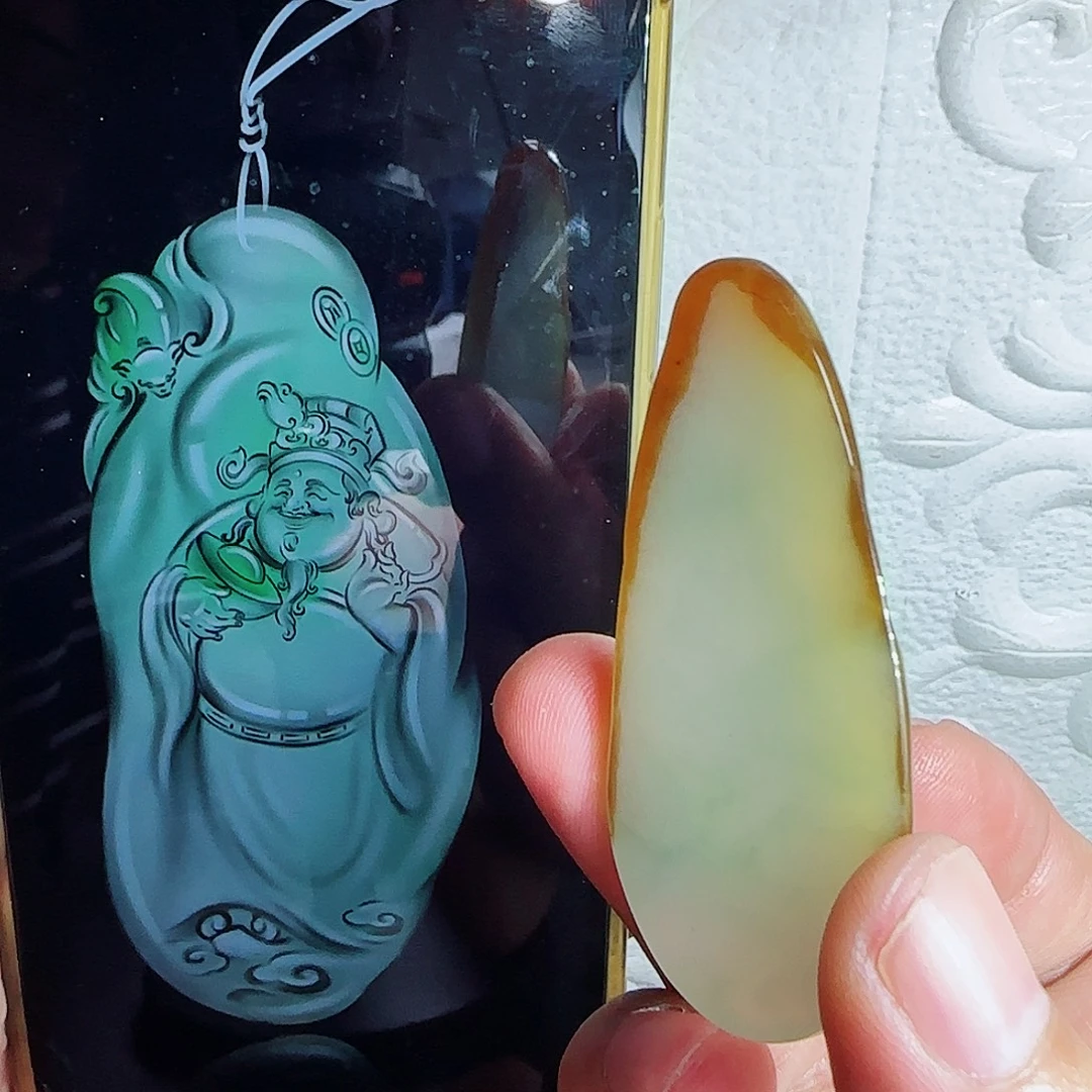 定制翡翠未镶嵌翡翠含工
