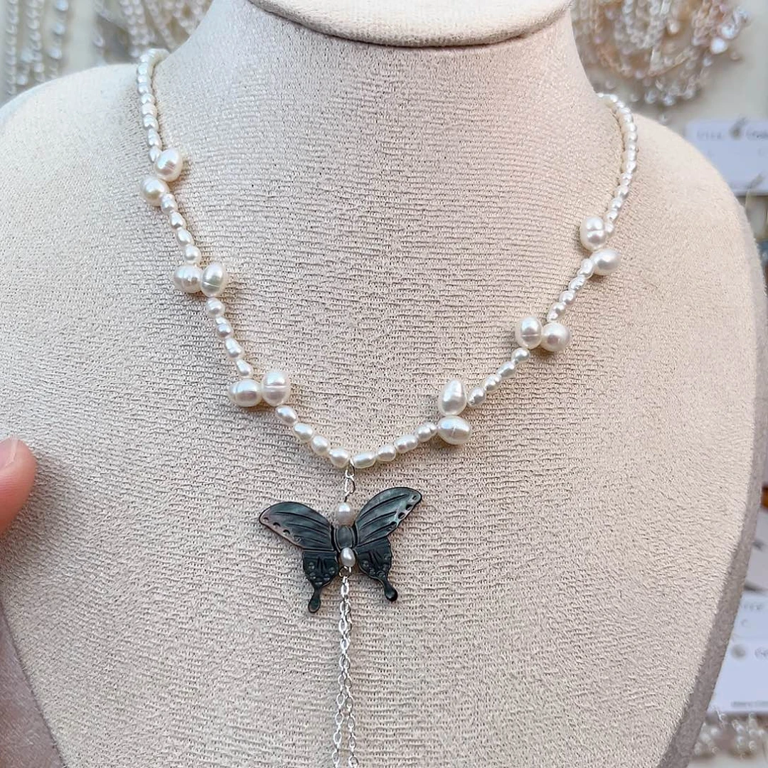 淡水珍珠未镶嵌颈饰