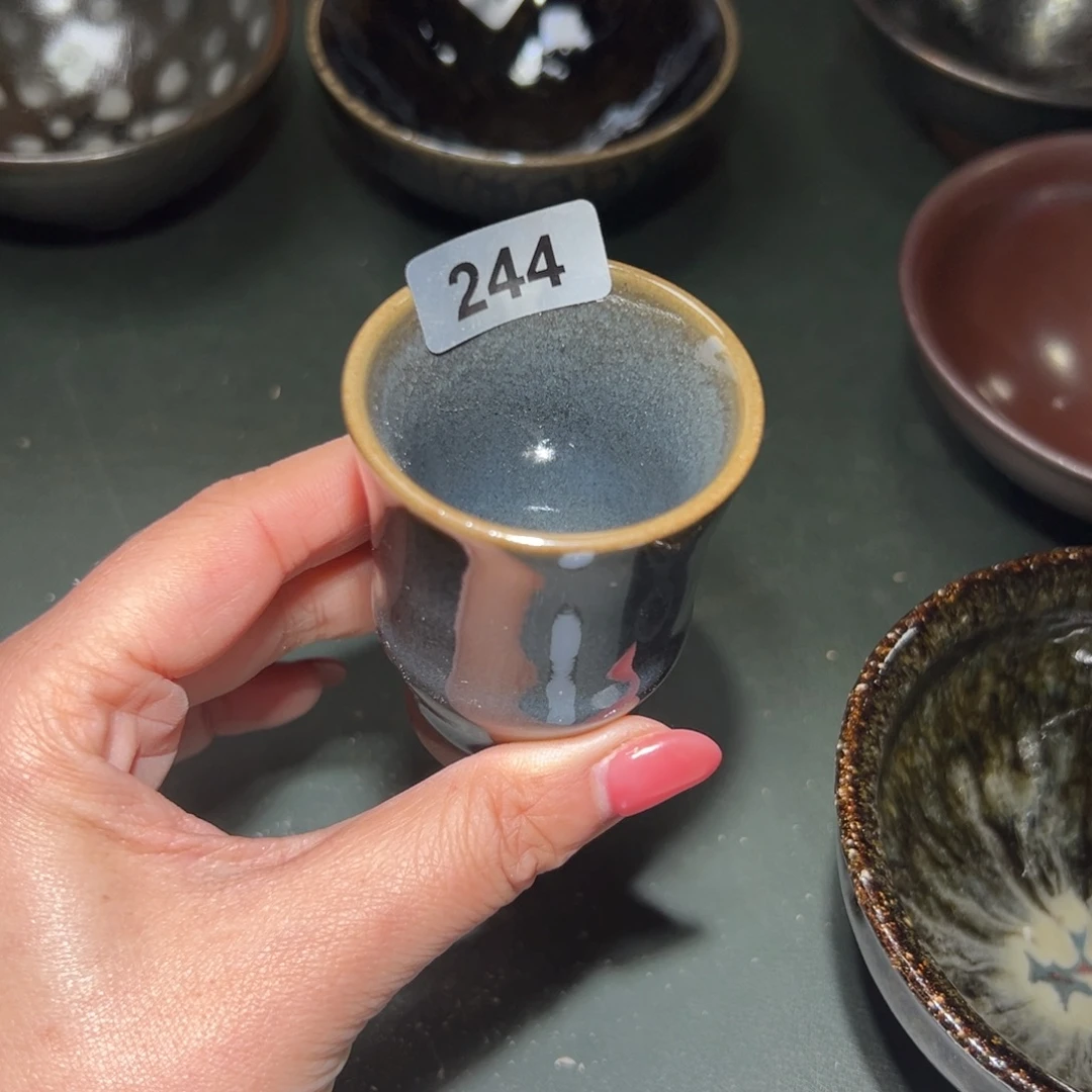 如***～茶盏全手工原矿原釉建盏