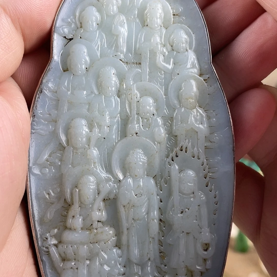 钱***哥和田玉（糖玉）未镶嵌挂件
