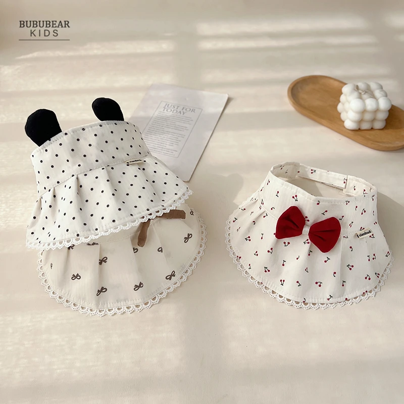 宝宝帽子夏季大帽檐空顶遮阳帽婴儿夏天韩版公主婴幼儿防晒鸭舌帽