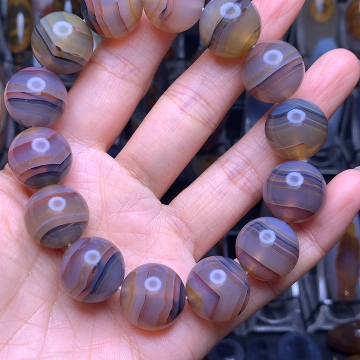 玛瑙/玉髓合金颈饰