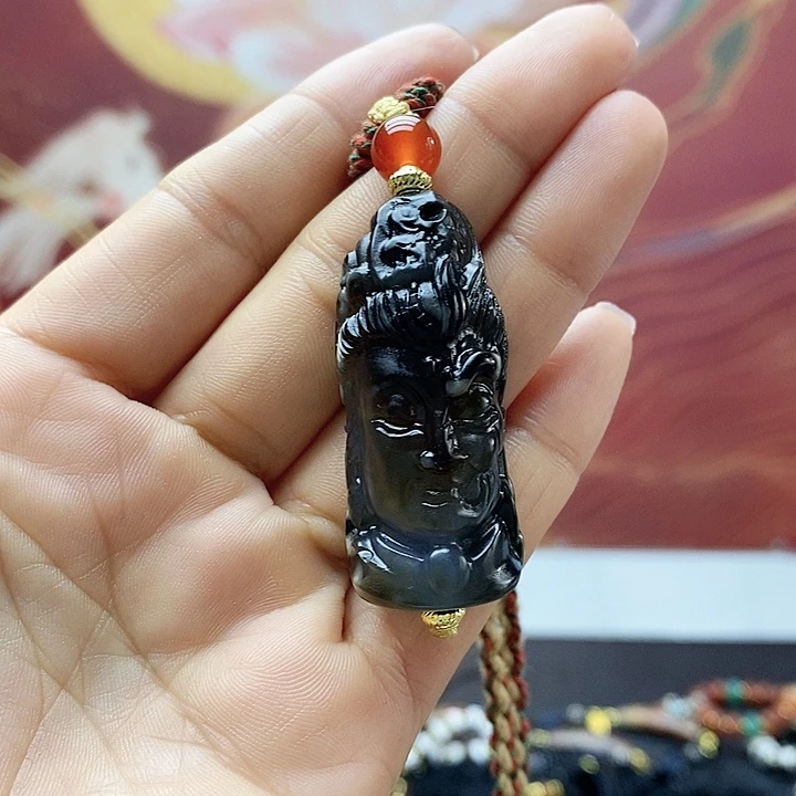 玛瑙/玉髓（覆膜）合金颈饰