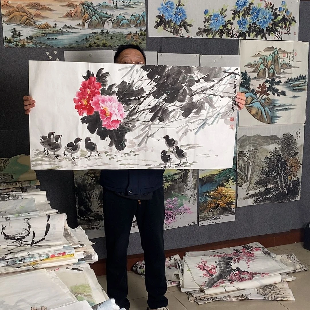 国画纯手写手绘作品49