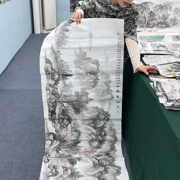 国画纯手绘国画作品大放漏