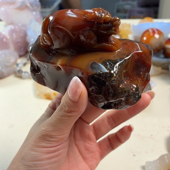 未镶嵌吊坠(不含链)玛瑙/玉髓