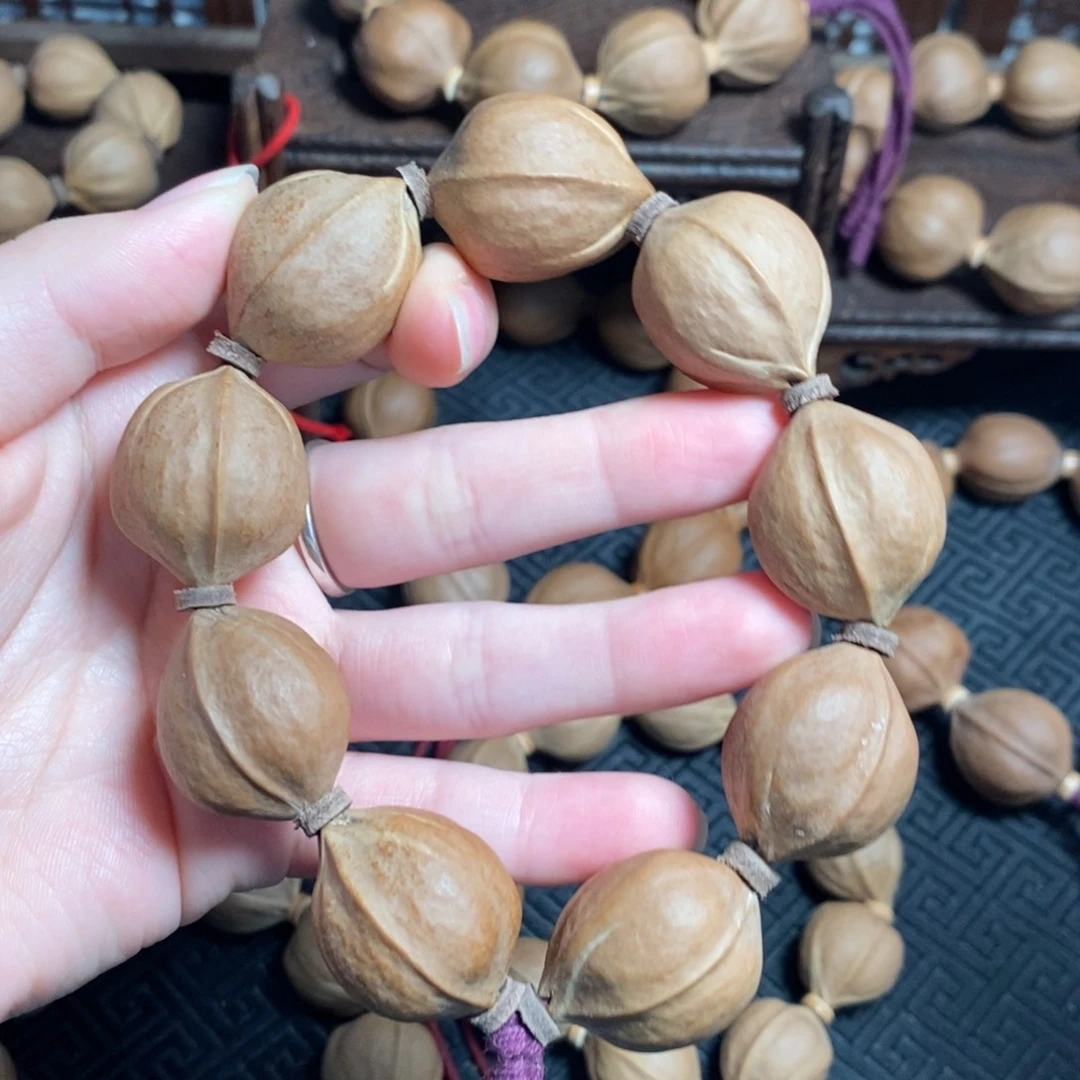 橄榄核手串/手链2127梅林铁三花橄榄核