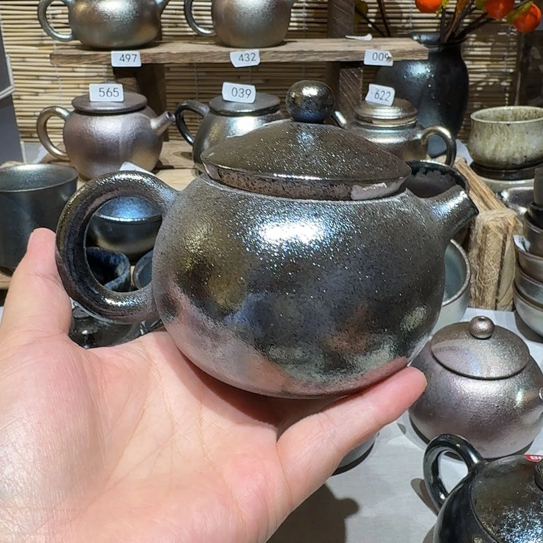 *****壶建水紫陶紫泥柴烧壶