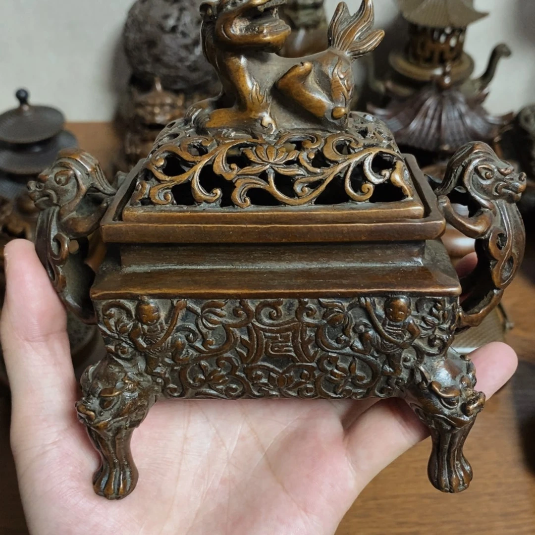 铜盛世铜炉铜器香炉工艺品