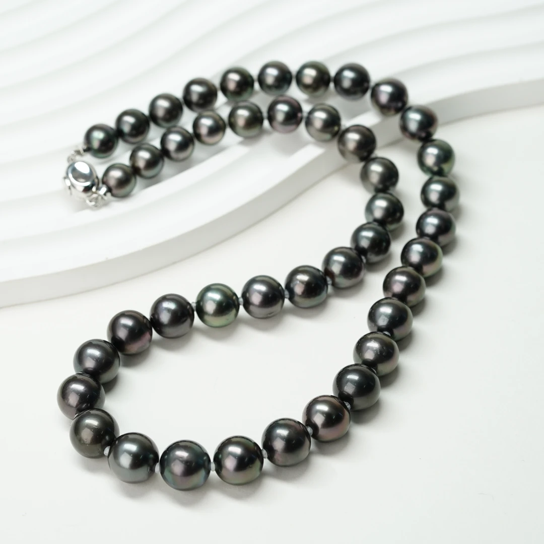 【小北好物】大溪地海水珍珠项链QJ14X16【多样性发一件】约8-10mm