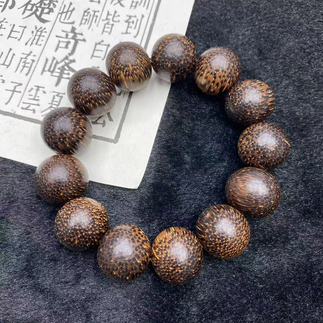 [小胖文玩] 沉香木串（多样性发其一）B3