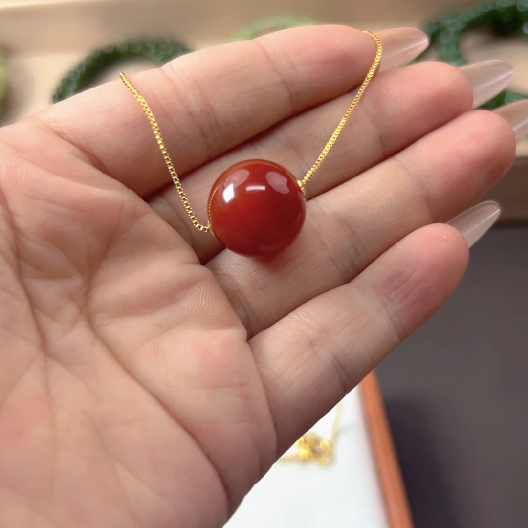 玛瑙/玉髓合金颈饰