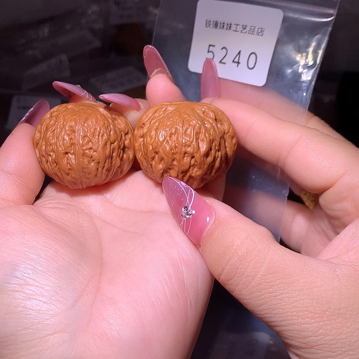 文玩核桃把件铁锤40微修