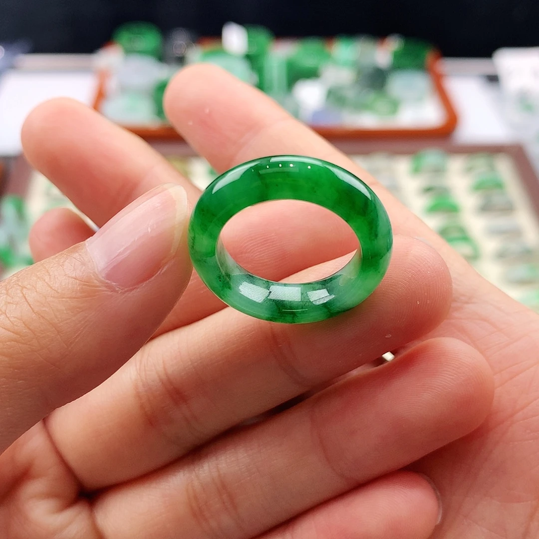 未镶嵌戒指翡翠13号
