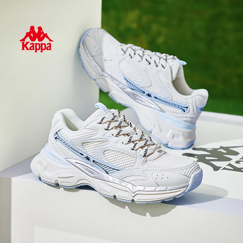 Kappa/卡帕老爹鞋夏季透气网面休闲鞋男低帮百搭女鞋K0FW5MC14CJ