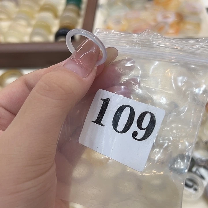 合金戒指玛瑙/玉髓109港14
