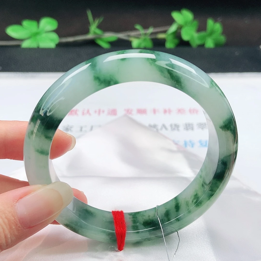 未镶嵌手镯翡翠61圈