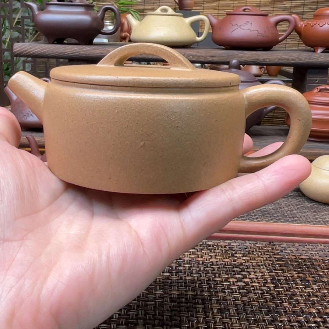 茶壶紫砂宜兴原矿紫砂手工制120